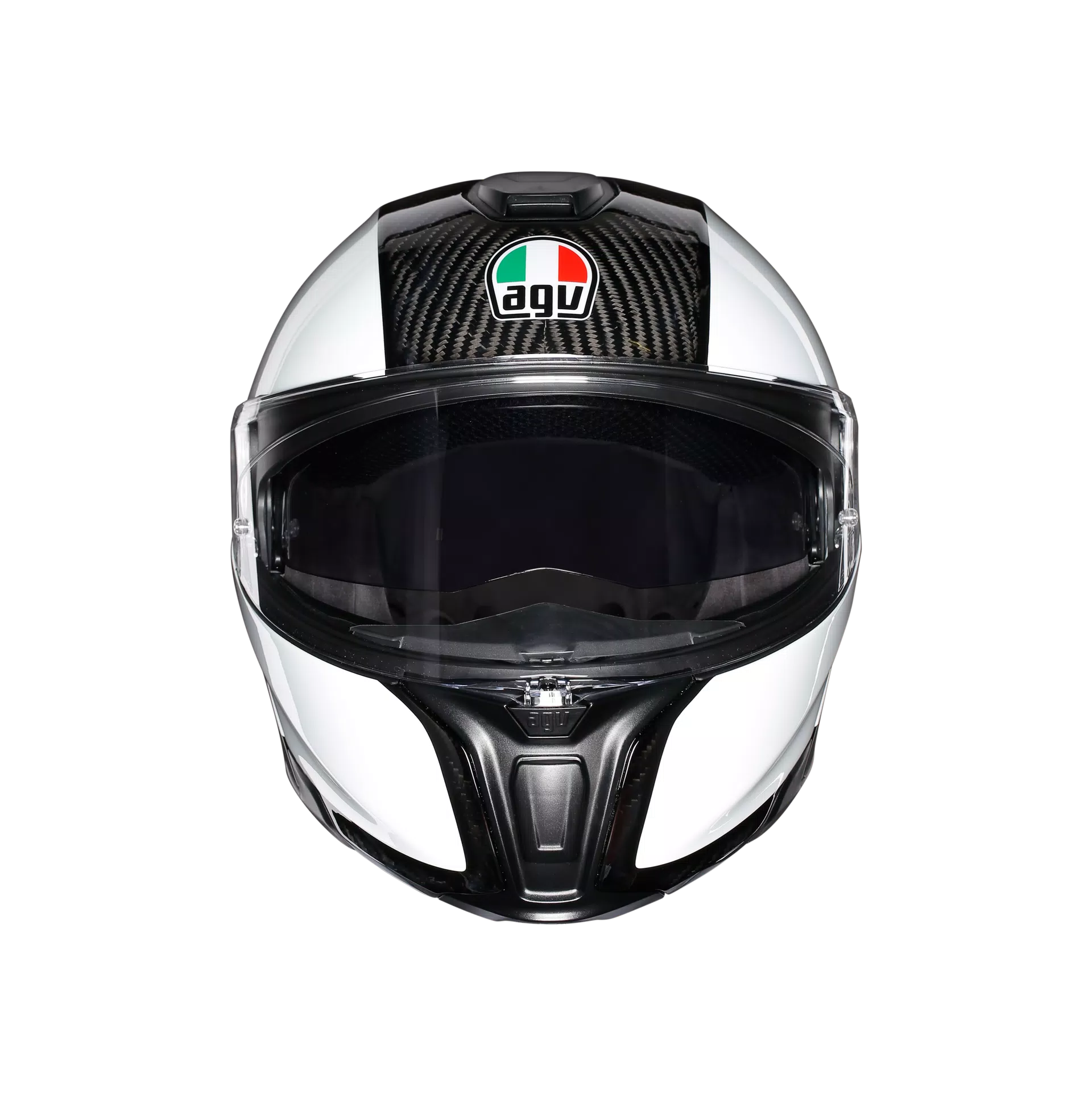 SPORTMODULAR CARBON/WHITE - MOTORRAD MODULARHELM E2205