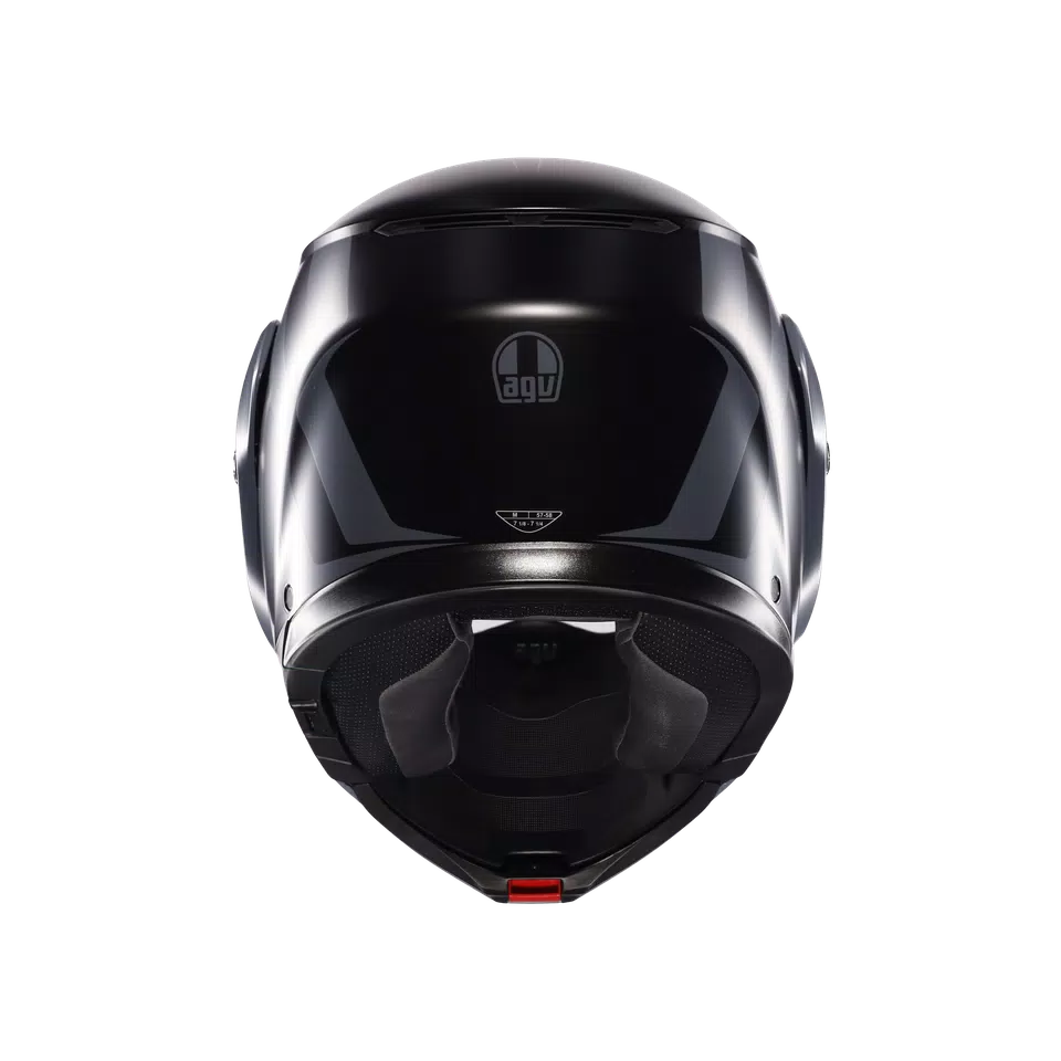 STREETMODULAR RESIA MATT BLACK/GREY - MOTORBIKE FLIP UP HELMET E2206 -  - 5