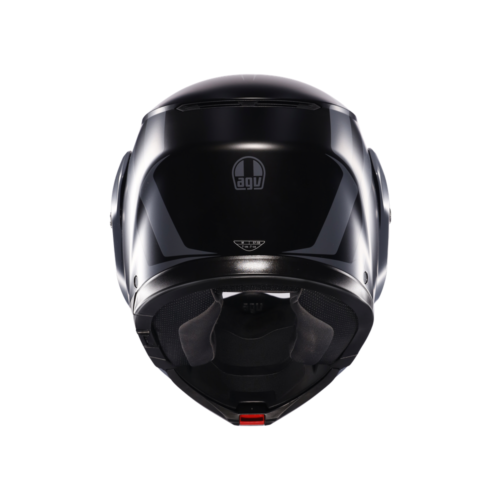 streetmodular-resia-matt-black-grey-casco-moto-modular-e2206 image number 4