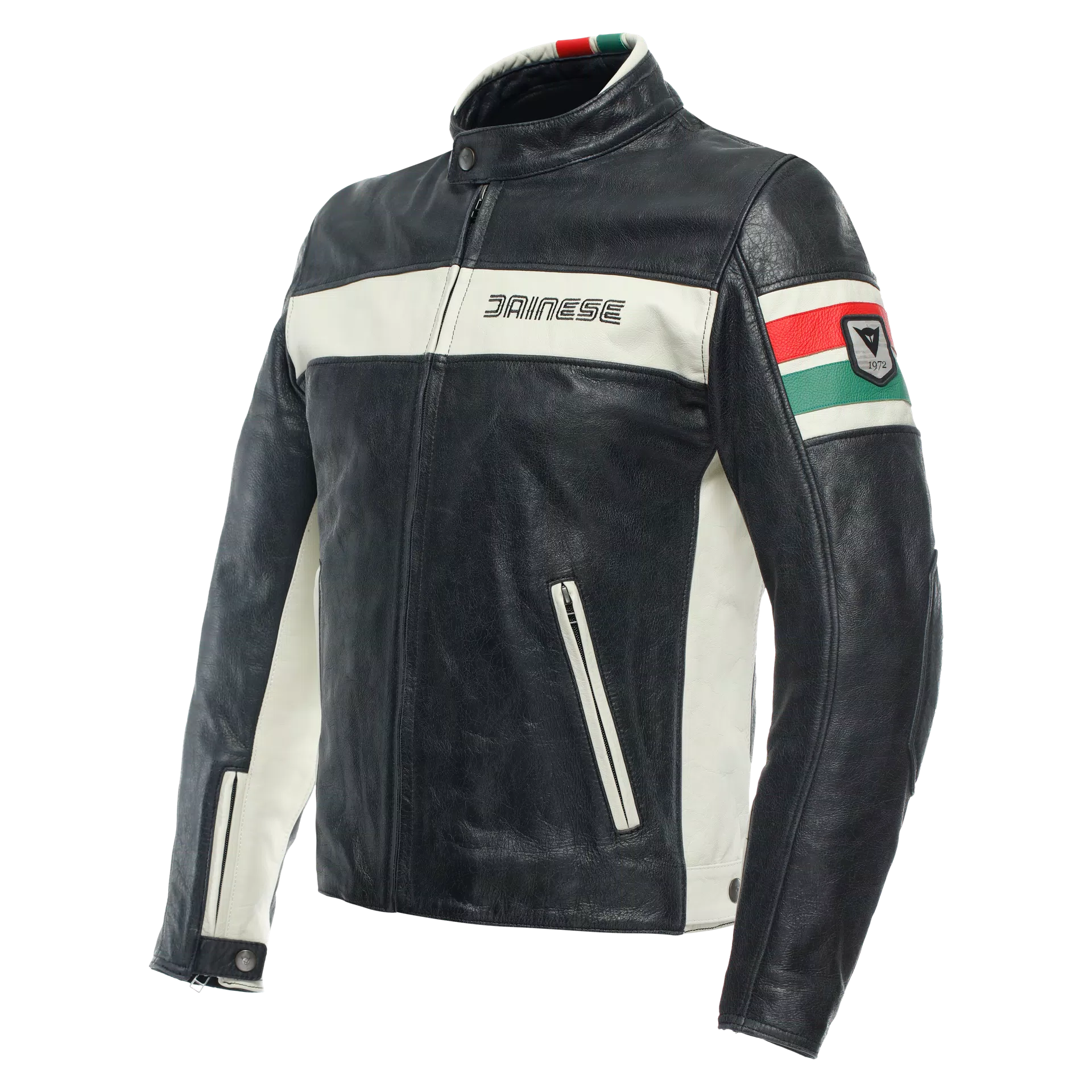 HF D1 - GIACCA MOTO IN PELLE UOMO
