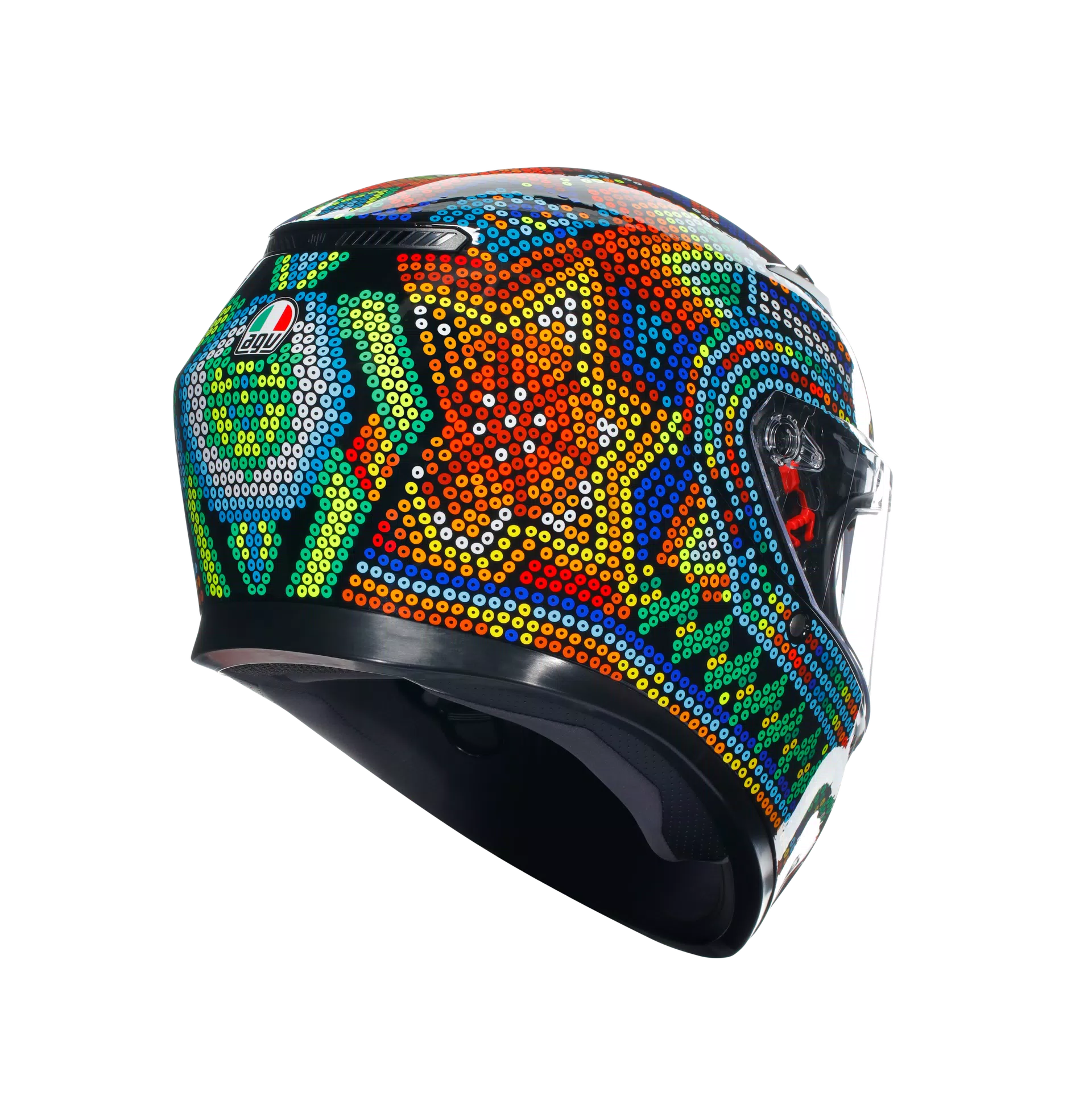 K3 ROSSI WINTER TEST 2018 - MOTORBIKE FULL FACE HELMET E2206