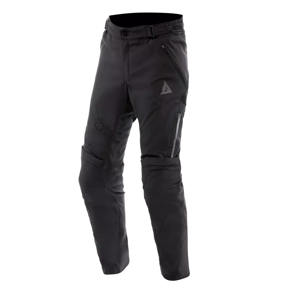 DRAKE 2 AIR - HEREN MOTORFIETSBROEK VOOR DE ZOMER IN STOF - BLACK/BLACK - 1
