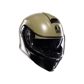 STREETMODULAR MONO MATT PASTELLO GREEN/BLACK - CASCO MOTO MODULAR E2206