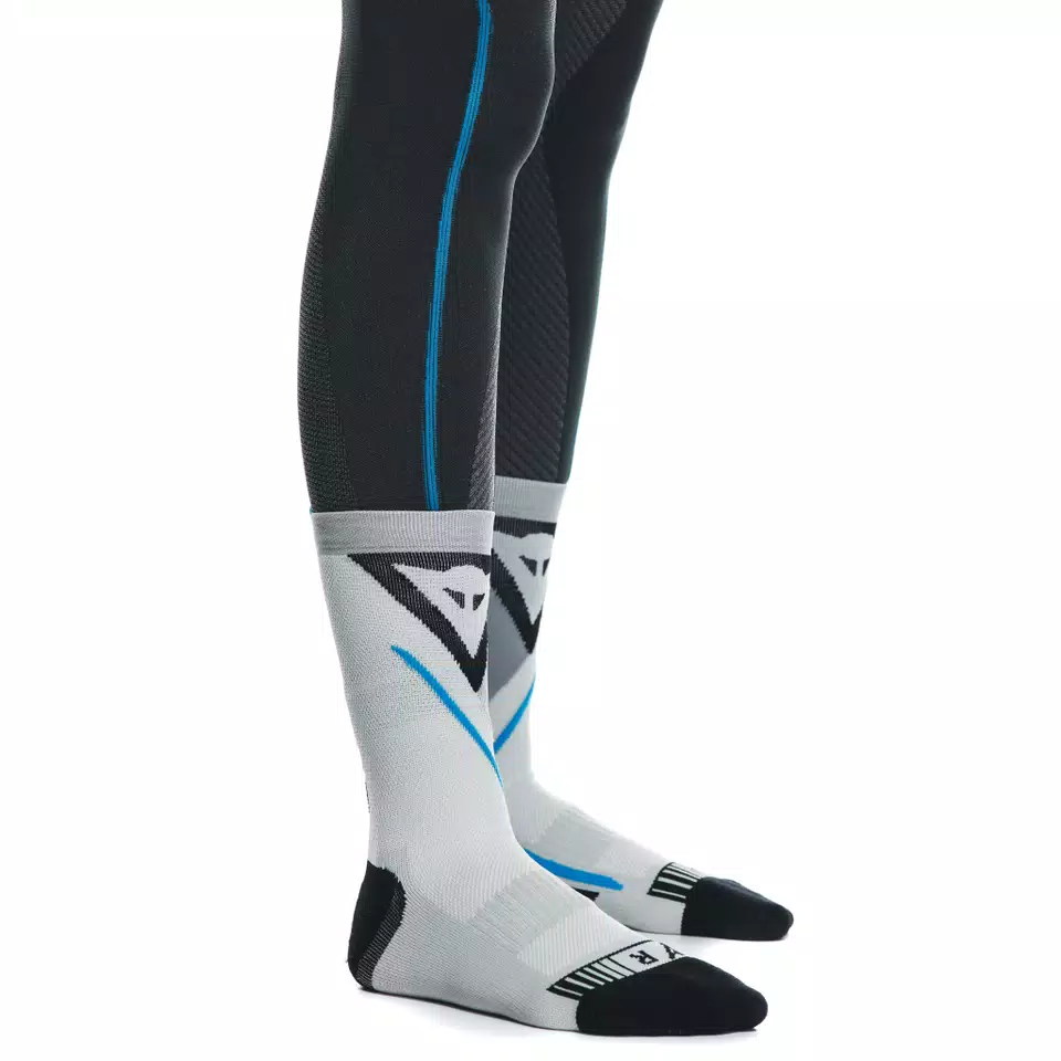 MOTORCYCLE TECHNICAL SOCKS - MID - BLACK/BLUE - 11