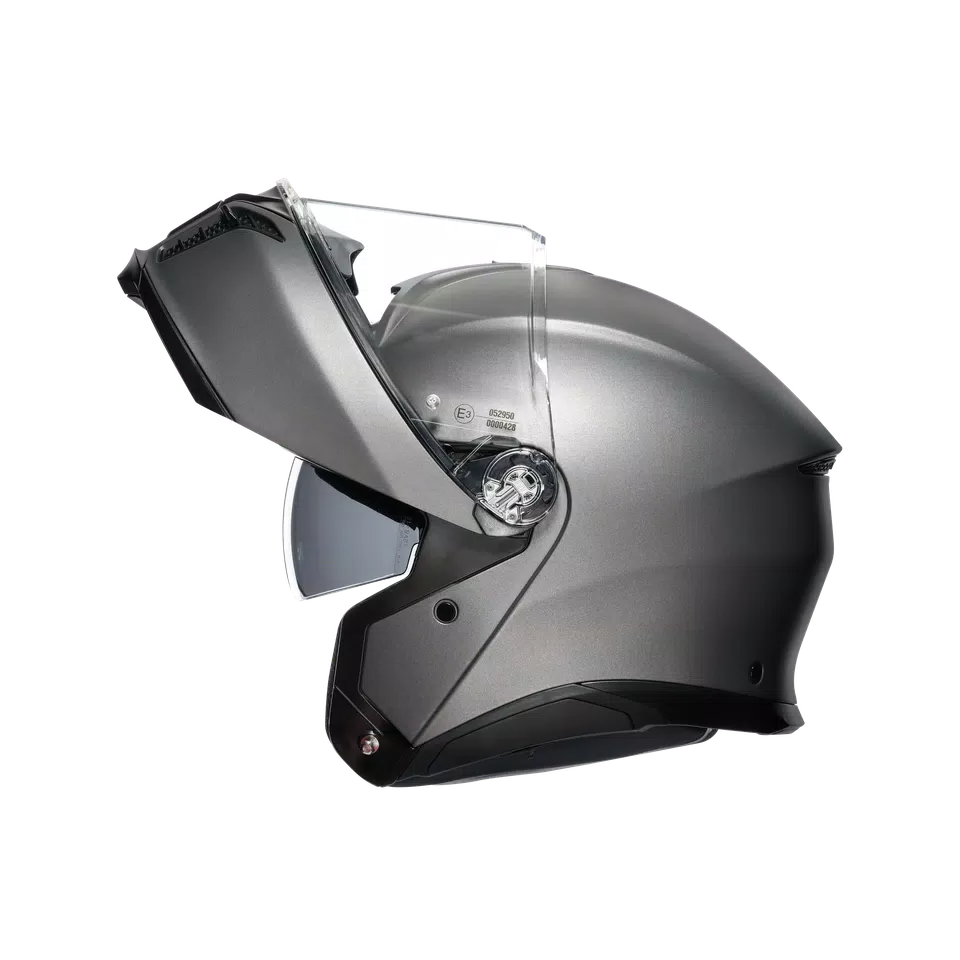 TOURMODULAR LUNA GREY MATT - CASQUE MOTO MODULAIRE E2206 -  - 9