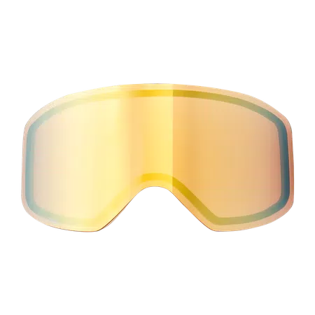HP HO CYLINDRICAL SKI GOGGLES REPLACEMENT LENS - ORANGE-GOLD - 1