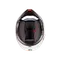 STREETMODULAR MONO MATT BLACK MATERIA WHITE - MOTORBIKE FLIP UP HELMET E2206