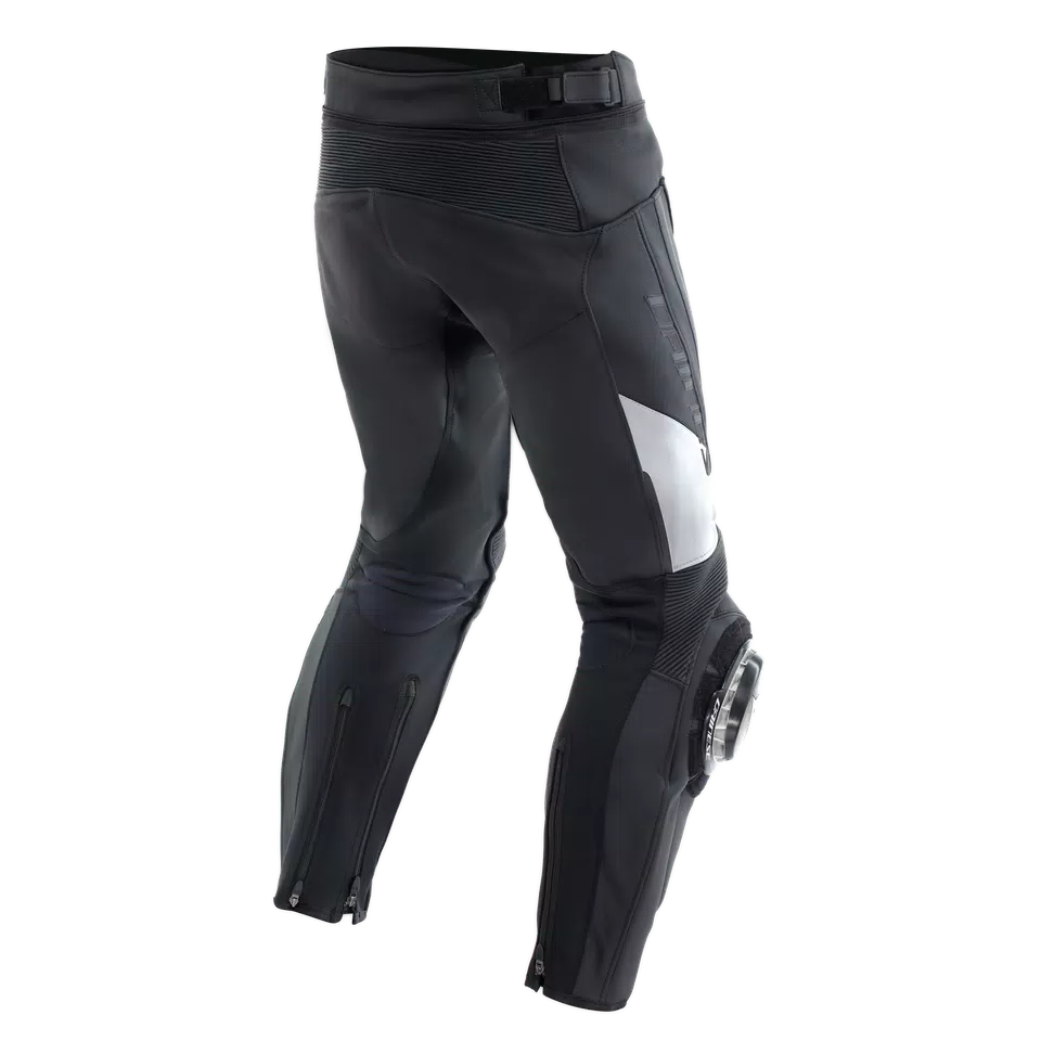 DELTA 4 - MEN'S MOTORCYCLE LEATHER PANTS | BLACK/WHITE | Dainese DELTA 4 - MEN'S MOTORCYCLE LEATHER PANTS | BLACK/WHITE | Dainese