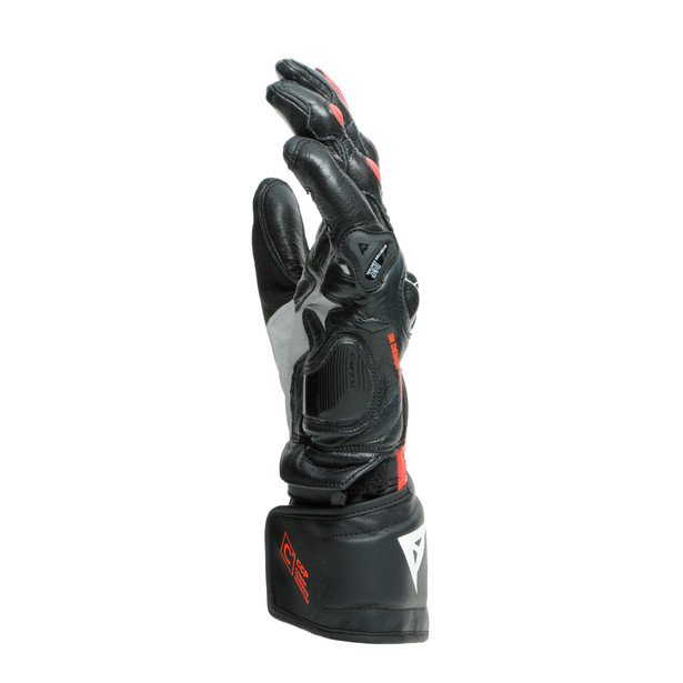 carbon-3-long-gloves-black-fluo-red-white image number 3