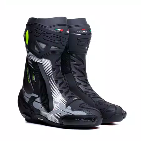 RT-RACE PRO AIR RACING MOTORRADSTIEFEL HERREN - SCHWARZ/WEISS/GRAU -  - 1