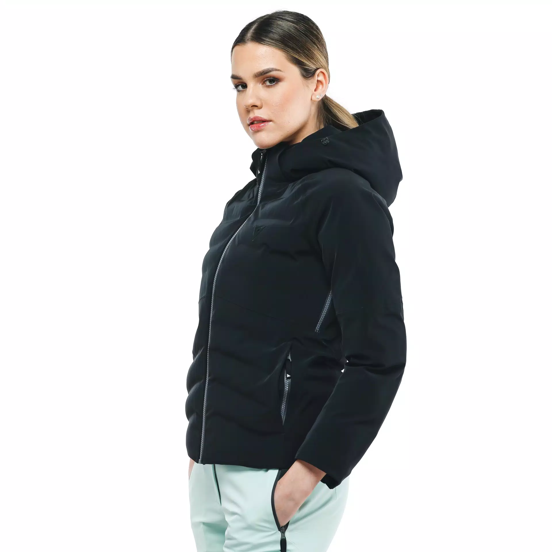 PIUMINO IMPERMEABILE SCI DONNA CON IMBOTTITURA IN PRIMALOFT