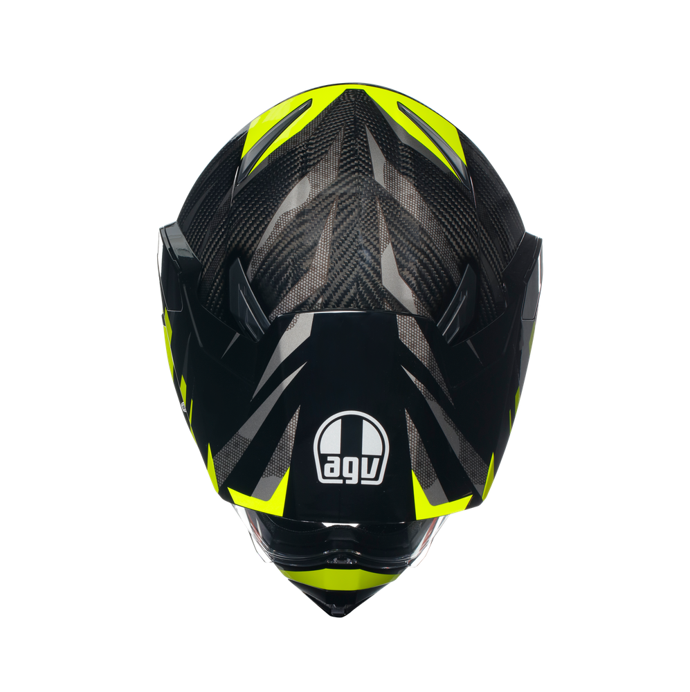 ax9-steppa-carbon-grey-yellow-fluo-casco-moto-integral-e2206 image number 6