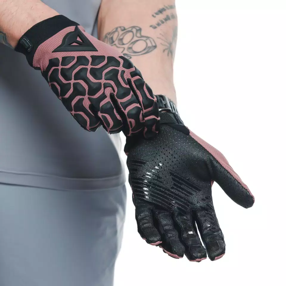 HGR EXT - UNISEX BIKE GLOVES - ROSE-TAUPE - 8