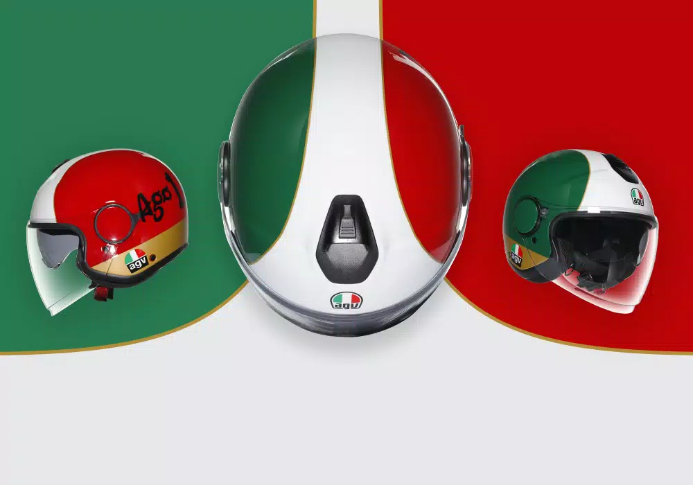 Accessori 1/43 – Caschi Integrali Anni '70-'80 Tron SP022, Metallo Bianco, Made In Italy