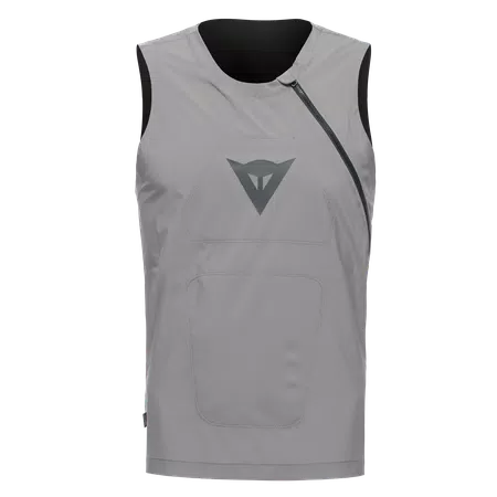 HGC HYBRID VEST -GILET DE VÉLO COUPE-VENT POUR HOMME - GRAY - 1