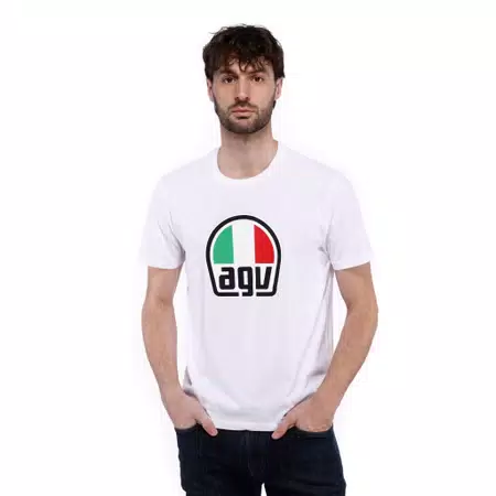 CLASSIC AGV T-SHIRT - WHITE - 3