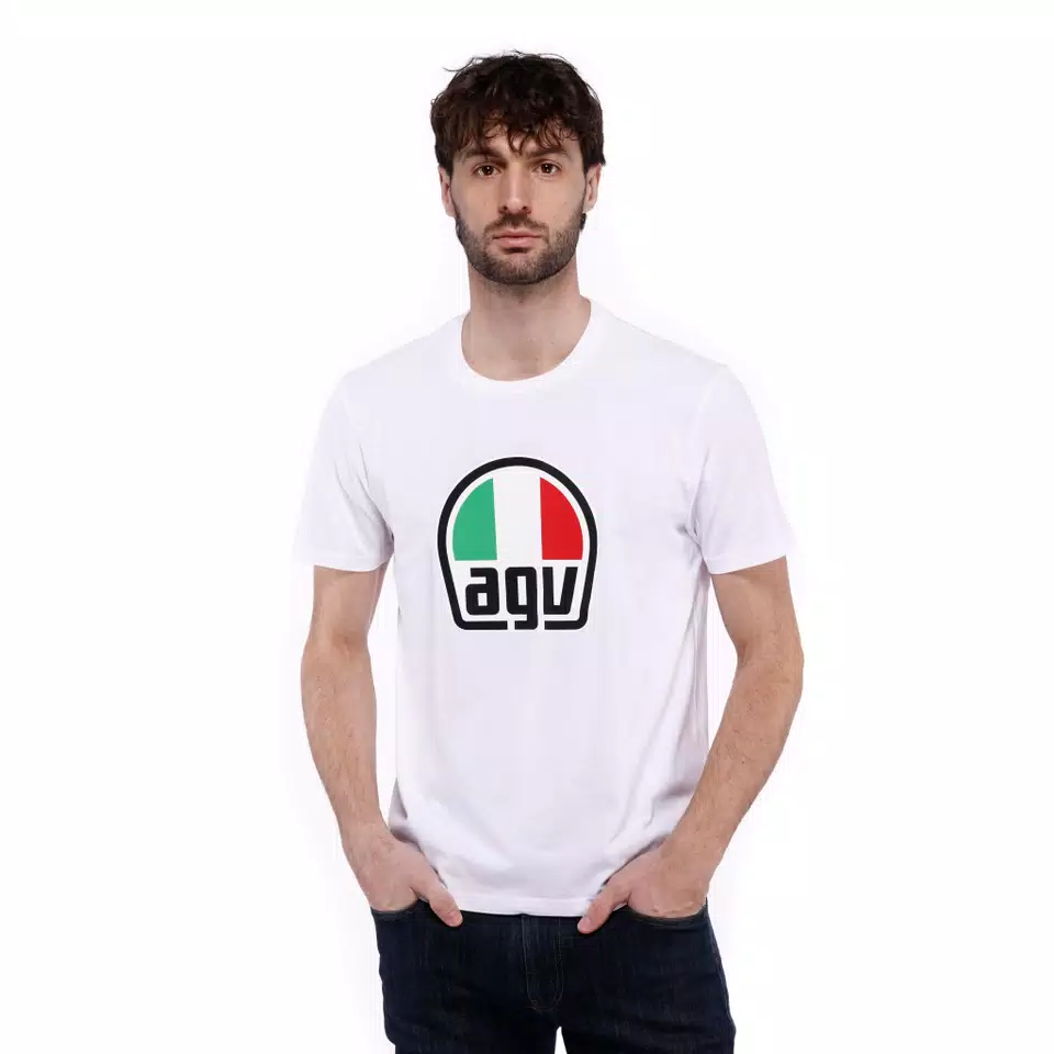 CLASSIC AGV T-SHIRT - WHITE - 3