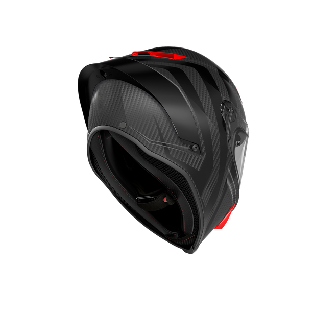 pista-gp-rr-intrepido-matt-carbon-blk-red-motorbike-full-face-helmet-e2206-dot image number 4