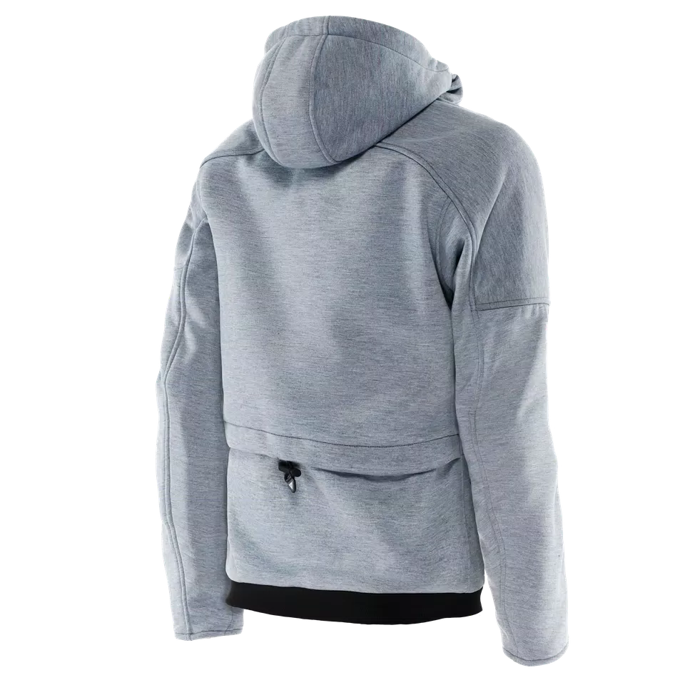 DAEMON-X - FELPA DA MOTO CON PROTEZIONI DONNA - GREY-MELANGE - 2