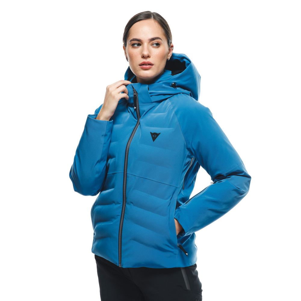women-s-waterproof-ski-down-jacket-dark-blue image number 14