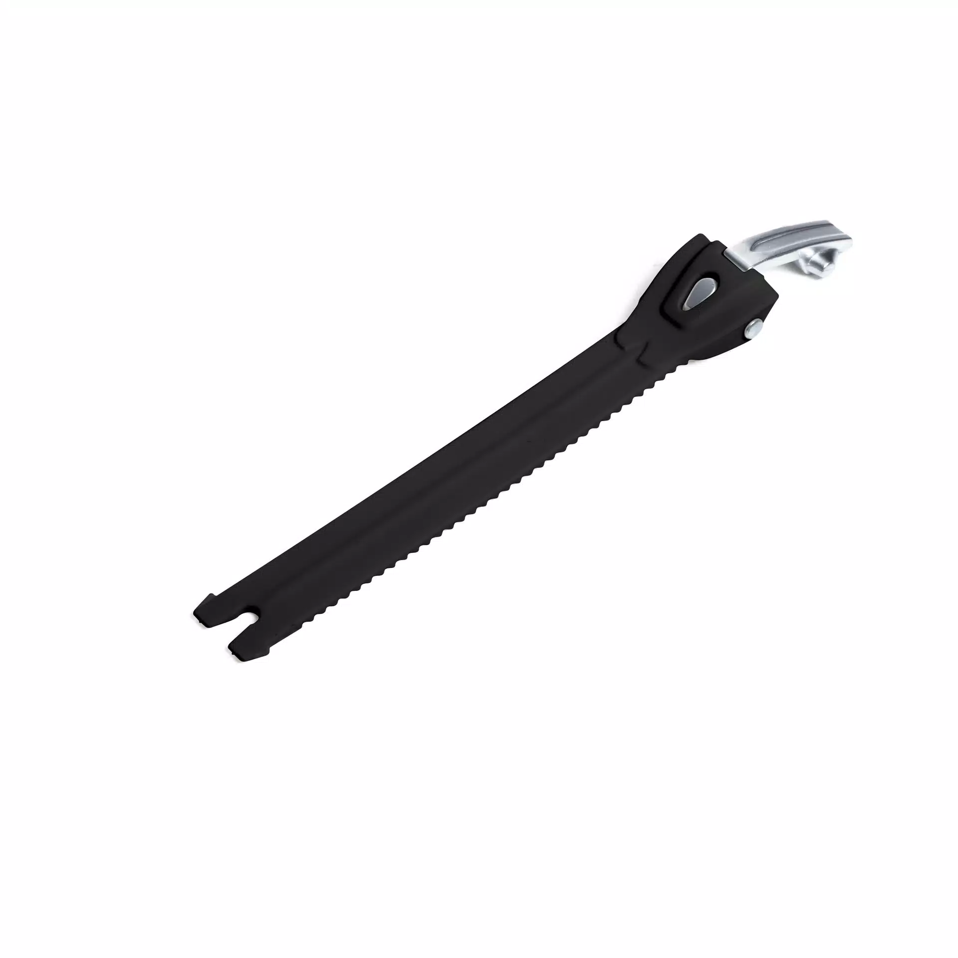 BANDA DI CHIUSURA CON TIRETTO IN ALLUMINIO L cm17 PER COMP EVO 2/X-HELIUM - NERO/ARGENTO