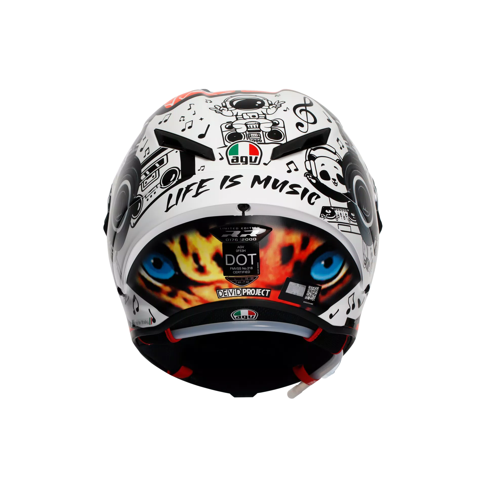 PISTA GP RR GUEVARA MOTEGI 2022 (LIMITED EDITION ) - MOTORBIKE FULL FACE HELMET E2206 DOT