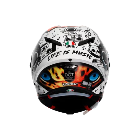 PISTA GP RR GUEVARA MOTEGI 2022 (LIMITED EDITION ) - MOTORBIKE FULL FACE HELMET E2206 DOT