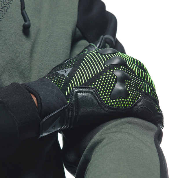 unruly-ergo-tek-gloves-anthracite-acid-green image number 5