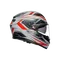 K3 E2206 - SPACE MATT WHITE/RED FLUO