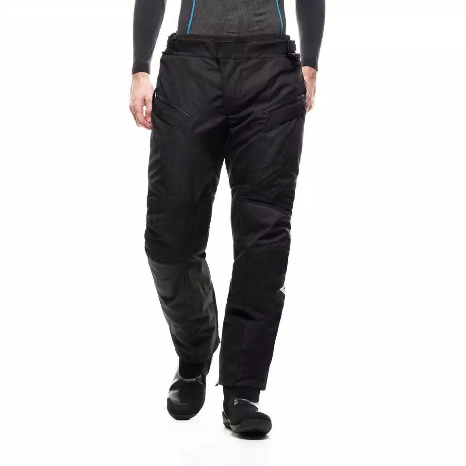 GULLFOSS D-DRY - PANTALONES DE MOTO PARA TODAS LAS ESTACIONES HOMBRE - BLACK/BLACK - 3