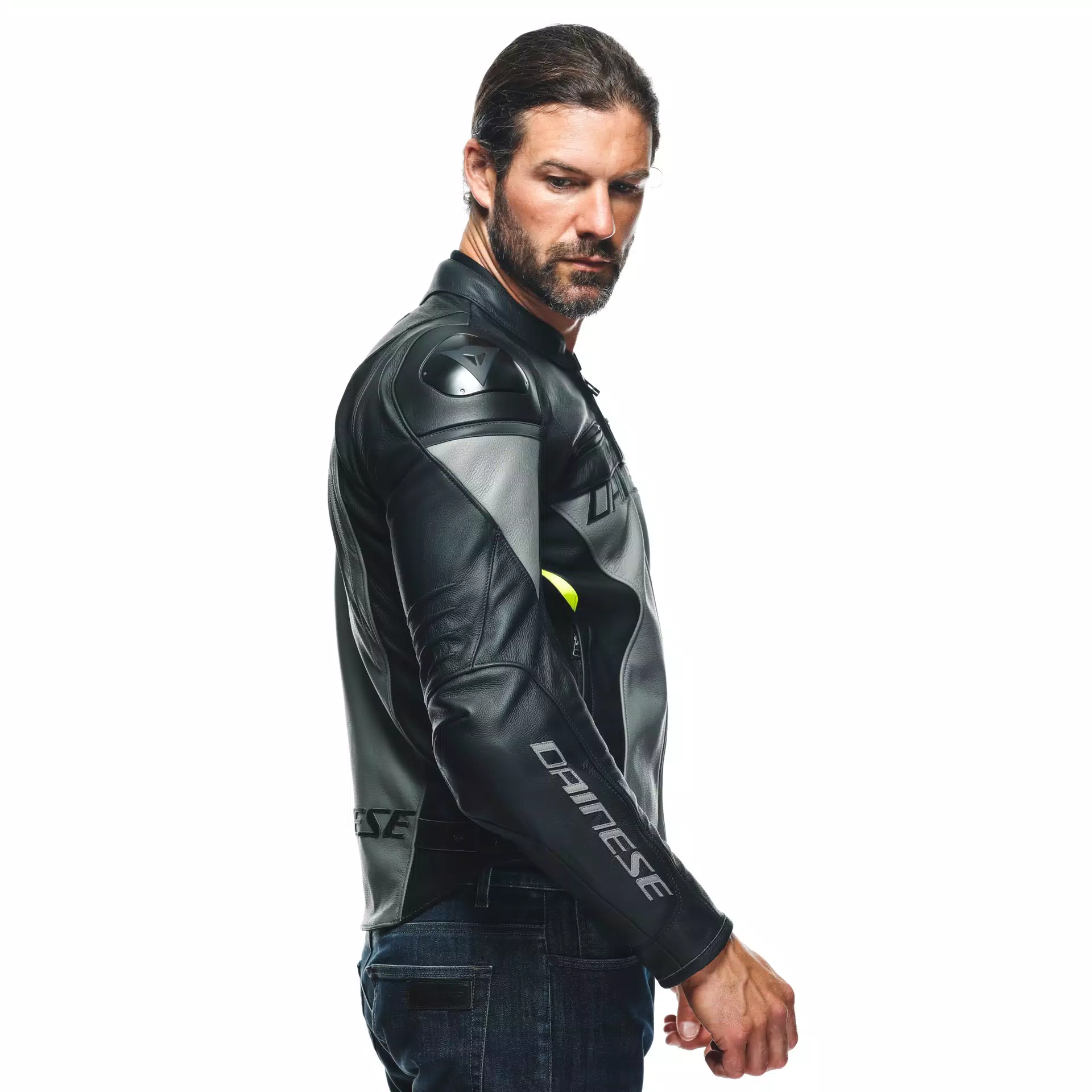 RACING 4 - BLOUSON MOTO EN CUIR HOMME