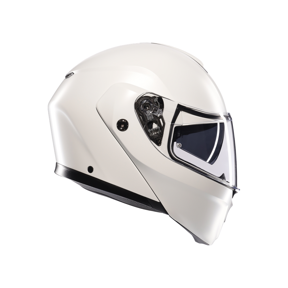 streetmodular-mono-matt-black-materia-white-casco-moto-modular-e2206 image number 2