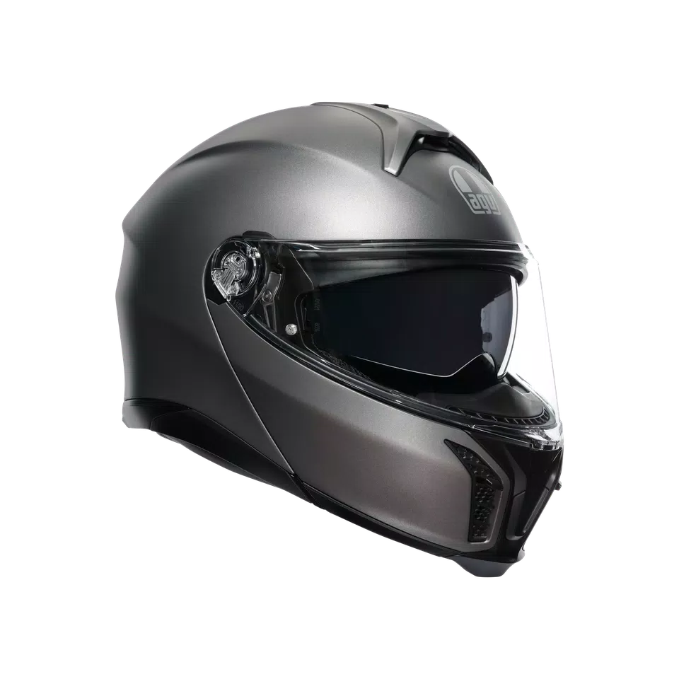 TOURMODULAR LUNA GREY MATT - CASQUE MOTO MODULAIRE E2206 -  - 1