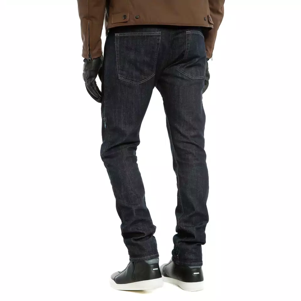 DENIM SLIM - MEN'S MOTORCYCLE JEANS - BLUE - 4