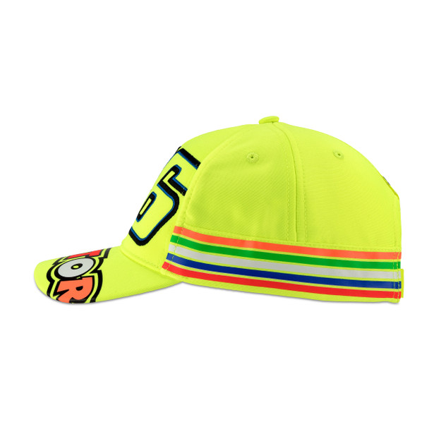 46-stripes-kid-cap-fluo-yellow image number 1