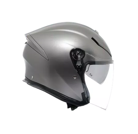 K5 JET EVO MONO MATT LUNA GREY - MOTORRAD JET-HELM E2206 -  - 3