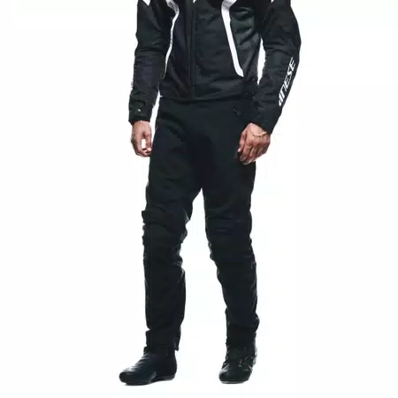 DRAKE 2 AIR - HEREN MOTORFIETSBROEK VOOR DE ZOMER IN STOF - BLACK/BLACK - 5