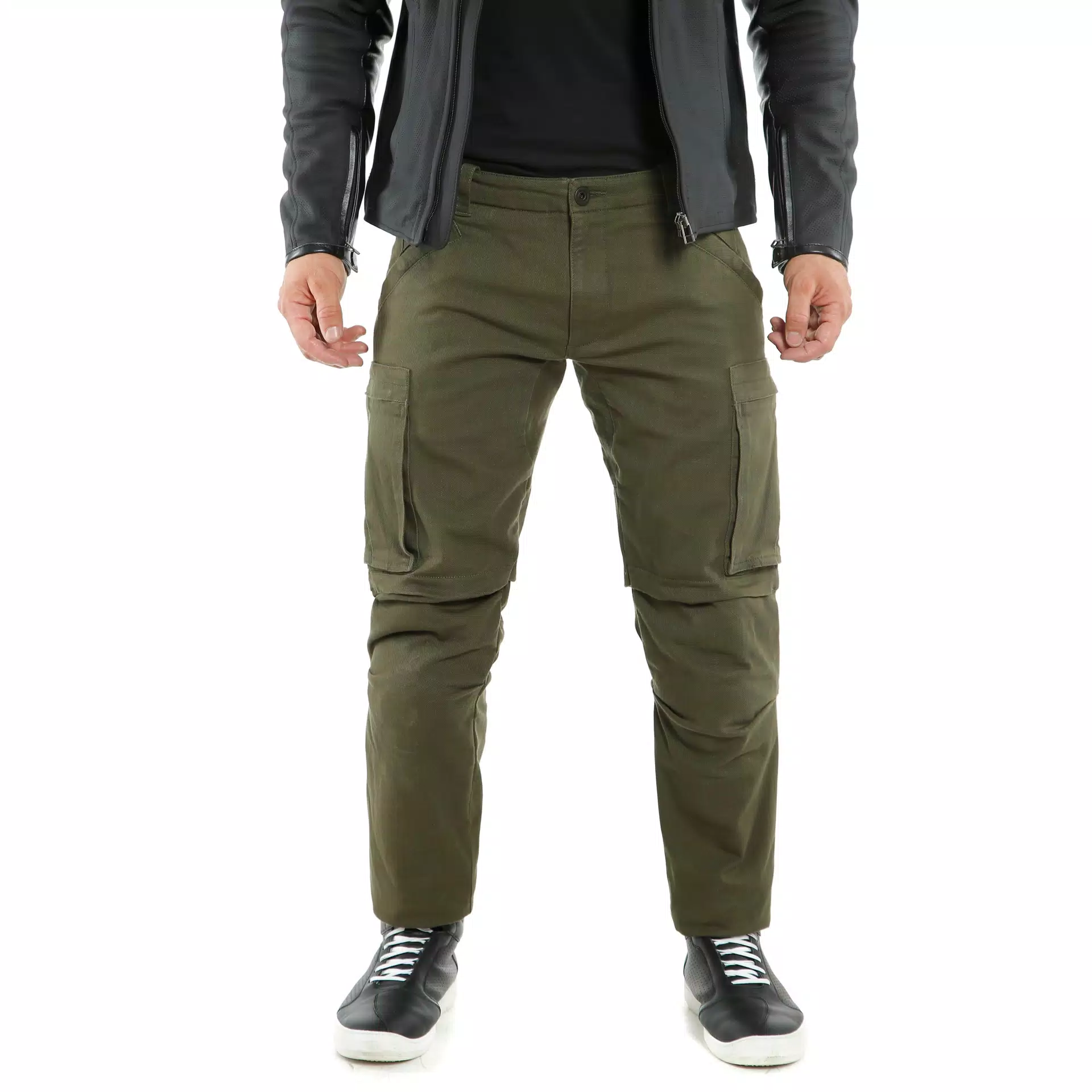COMBAT - MEN'S MOTORCYCLE PANTS IN FABRIC
