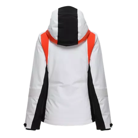 SPEED DEMON LAB DOMEAIR™ PRO - WOMEN’S SKI JACKET - WHITE/STRETCH LIMO/CORAL - 2