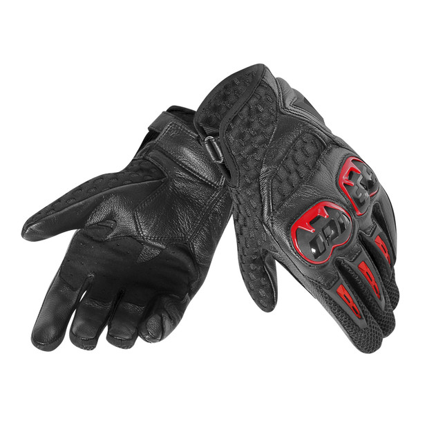 air-hero-unisex-gloves-lava-red-black image number 0