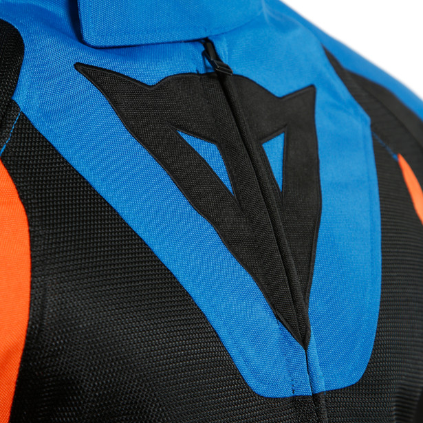 levante-air-tex-giacca-moto-estiva-in-tessuto-uomo-black-light-blue-flame-orange image number 6