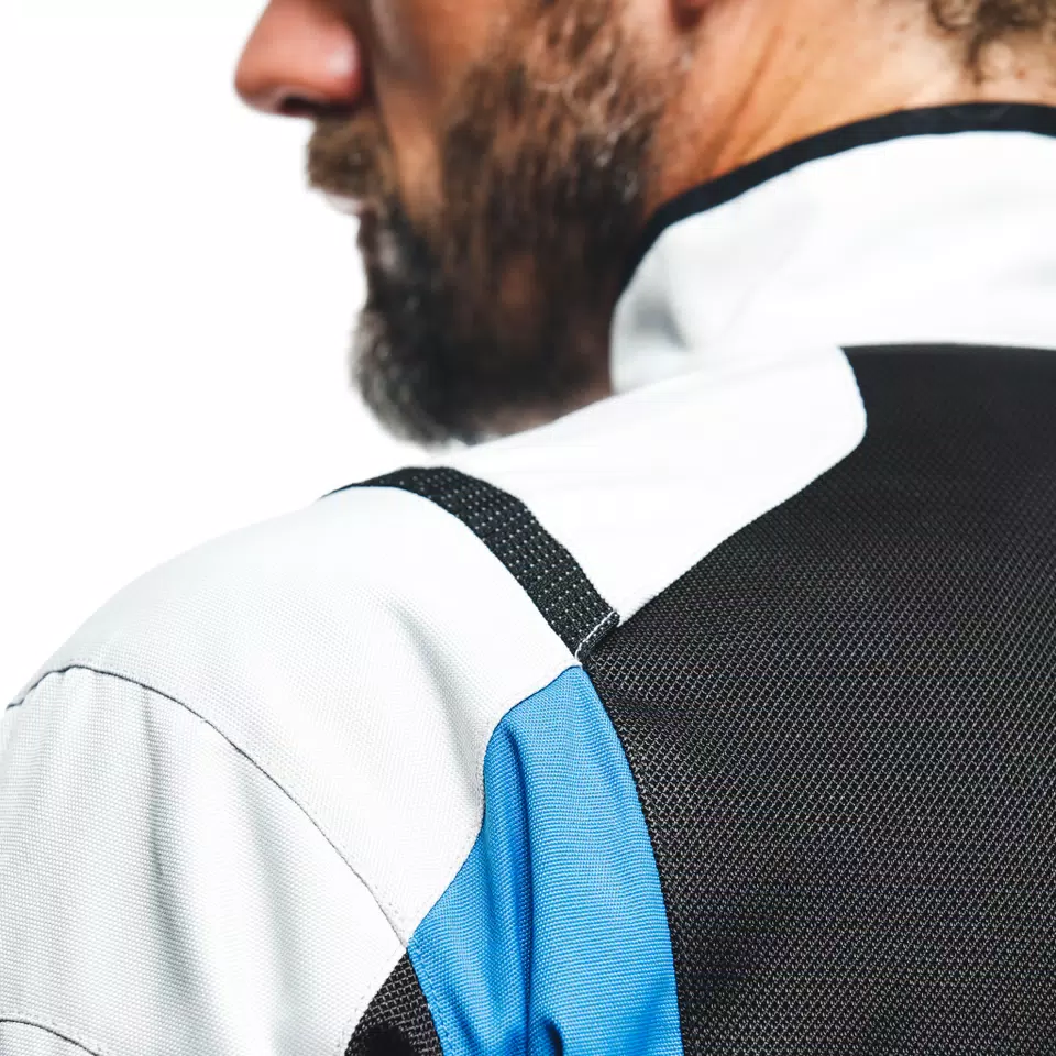 DESERT TEX JACKET - GLACIER-GRAY/BLACK/PERFORMANCE-BLUE - 12