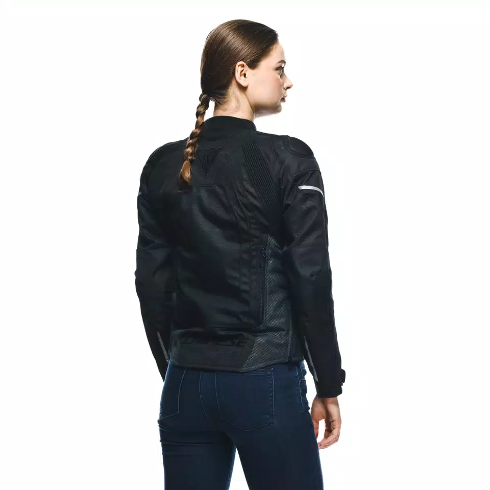 AVRO 5 TEX - WOMEN'S MOTORCYCLE JACKET IN FABRIC - BLACK/BLACK/BLACK - 6