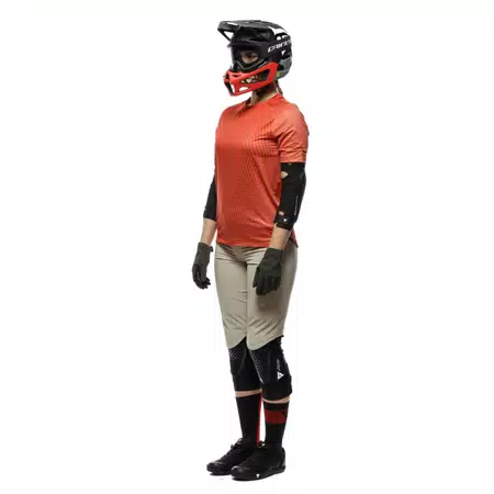HG AER JERSEY SS - MAGLIA BICI MANICHE CORTE DONNA - RED - 4