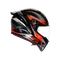 K1 S FASTLAP BLACK/GREY/RED - MOTORBIKE FULL FACE HELMET DOT (E2206)
