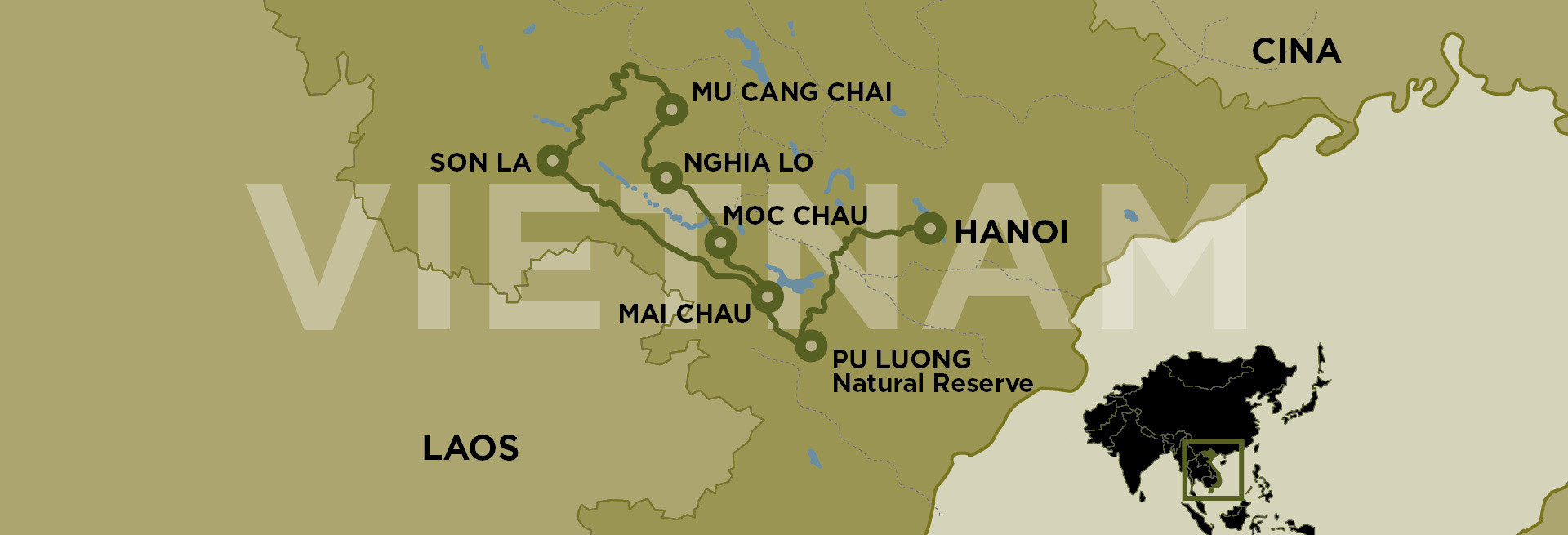 Dainese Experience Vietnam Map