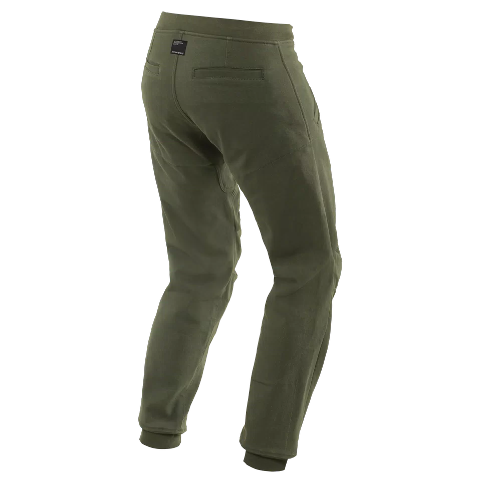 TRACKPANTS MEN S MOTORCYCLE PANTS IN FABRIC OLIVE Dainese