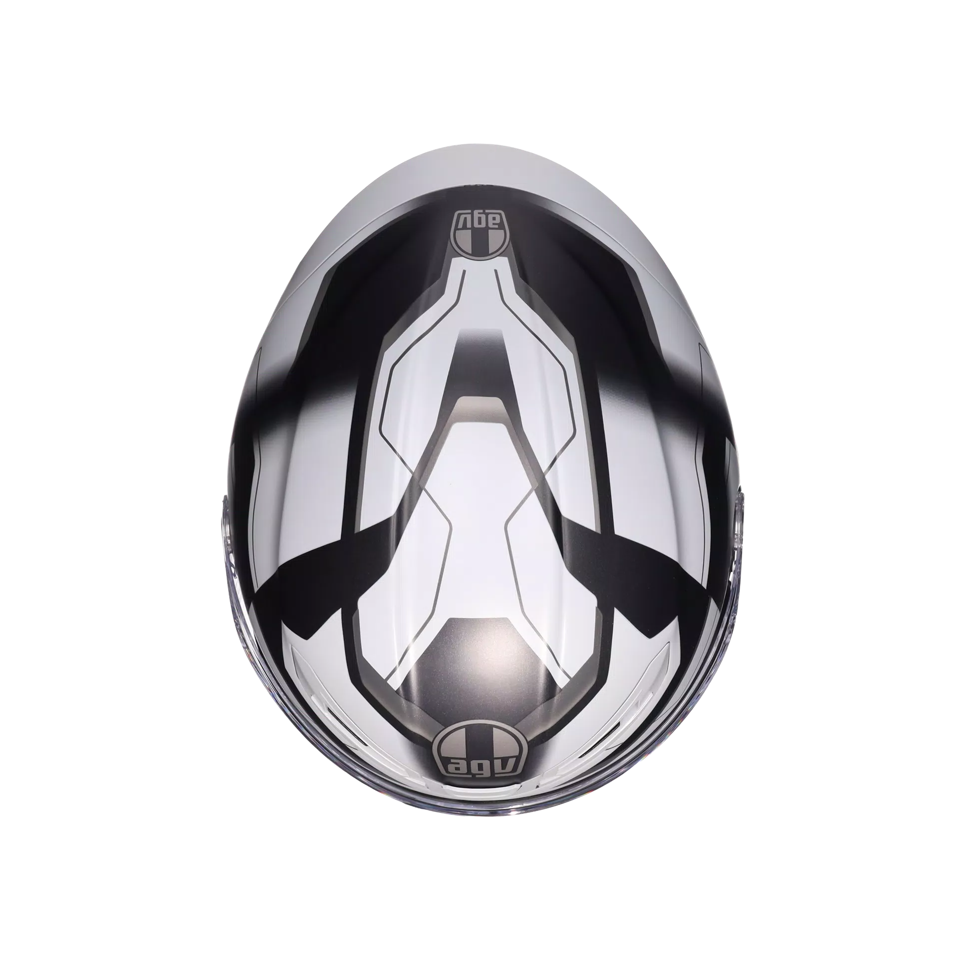 K6 S ULTRASONIC MATT BLACK/GREY - MOTORBIKE FULL FACE HELMET E2206