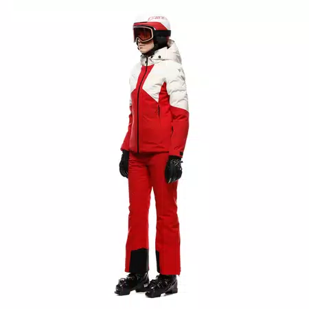 ZIVES AEROSENSE-DRY - WOMEN'S PADDED JACKET - LILY WHITE/RACING RED - 4