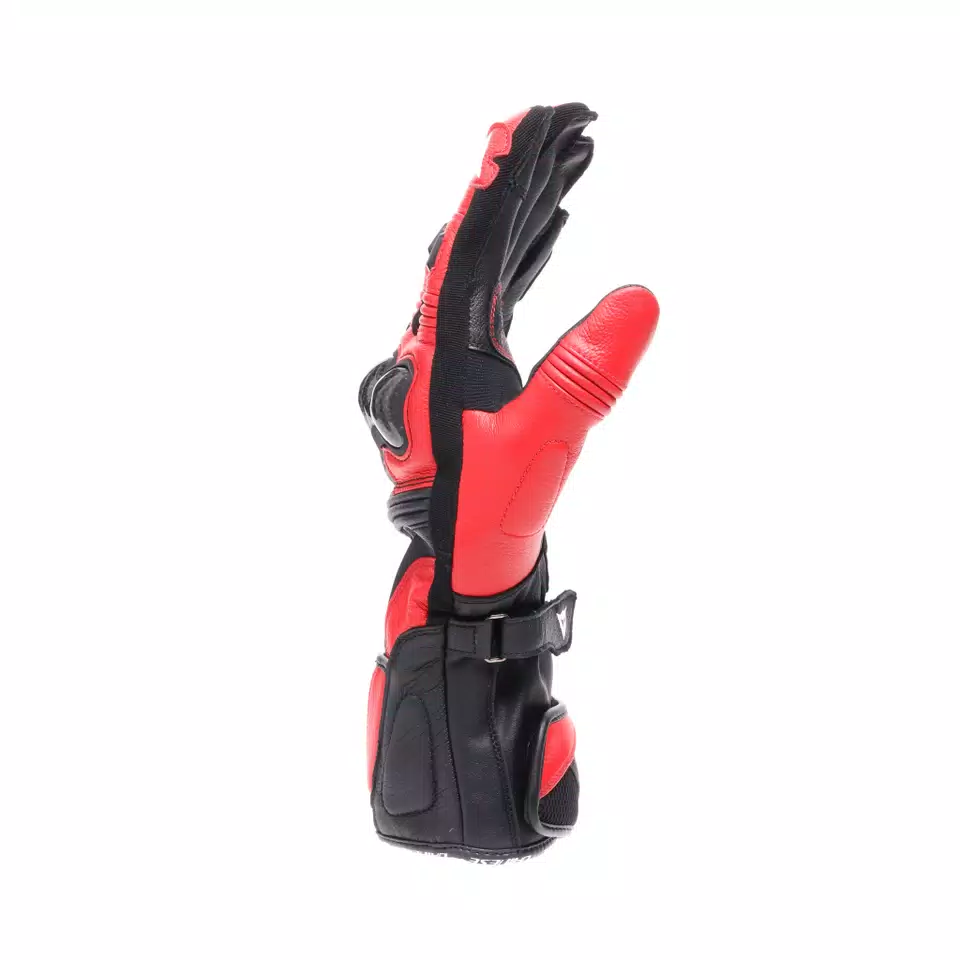 REACTO CARBON LONG GLOVES - BLACK/RED-LAVA - 2